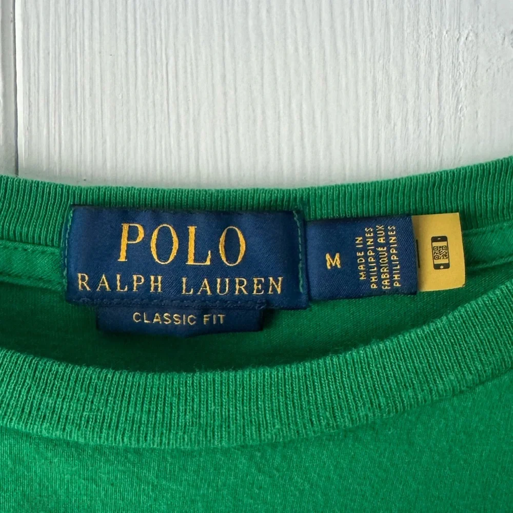 Polo Ralph Lauren Green Kayak67 Grand Canyon Graphic Tee Shirt Men's Medium